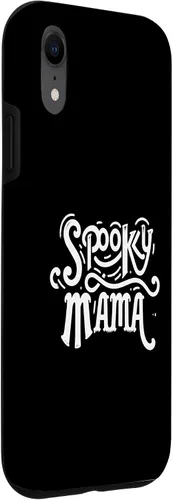Vista 3 de Spooky Mama Halloween Mom Season Bat Mommy Parent Case for iPhone XR
