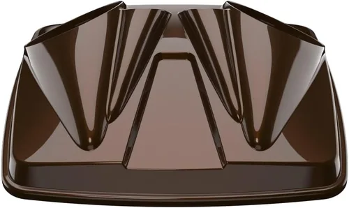 Vista 44 de Tapas de altavoz dobles de 8 pulgadas a juego para Advanblack/OEM Harley Rushmore estilo Razor, Chopped & King Tour Pak Whisky ámbar