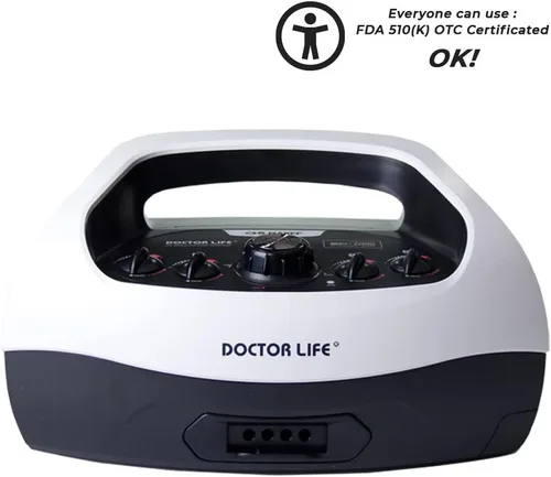 Vista 2 de Doctor Life (Aprobado por FSA HSA) Masajeador de piernas de compresión de aire secuencial: Dispositivo, Botas de recuperación de pies y piernas
