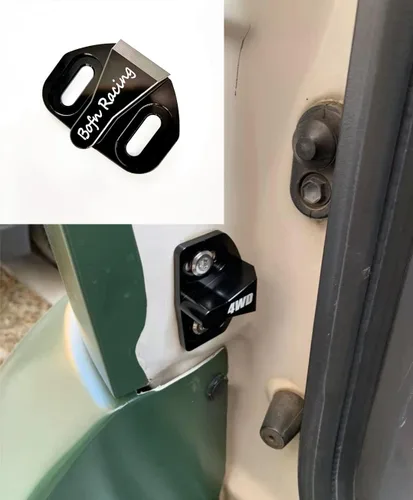 Vista 3 de Tope del pestillo del portón trasero, cojín amortiguador del parachoques compatible con Toyota FJ Cruiser 2007-2021, Prado 120 150 GX460 GX470