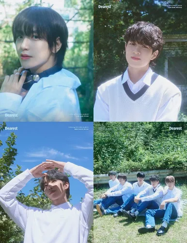 Vista 2 de N.FLYING DEAREST 8th Mini Album ( FROM Ver. )+1ea Folded Poster(First Press Only!) K-POP SEALED