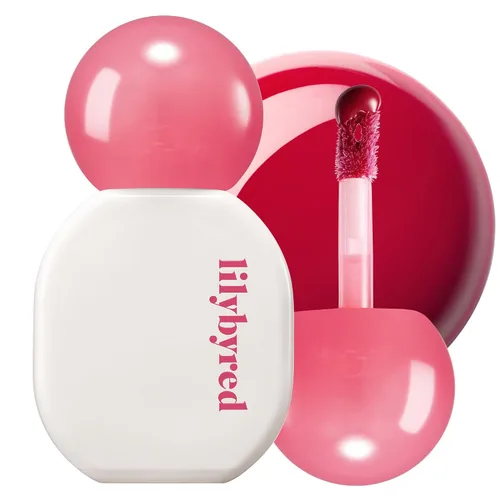 Vista 12 de lilybyred Sugar Wrapping Tint Gloss, 0.21 oz. Tinte labial vítreo coreano, acabado esmaltado suave, ligero y antiadherente, no se oscurece