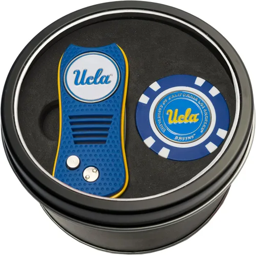Vista 8 de Team Golf NCAA - Juego de regalo de lata unisex para adultos con herramienta Switchfix Divot y chip de golf