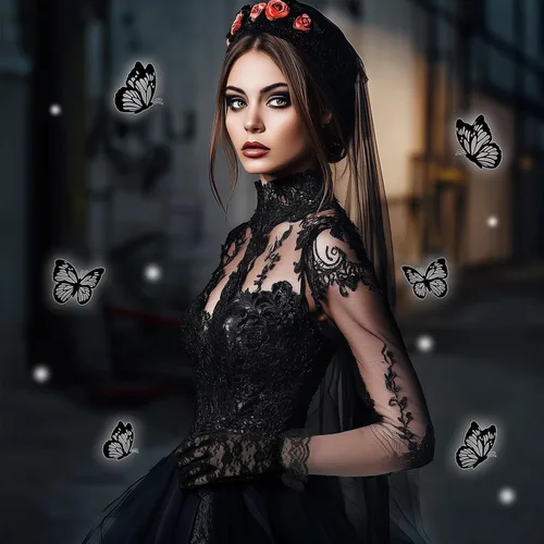Vista 6 de SelfTek Halloween Day of the Dead Costumes