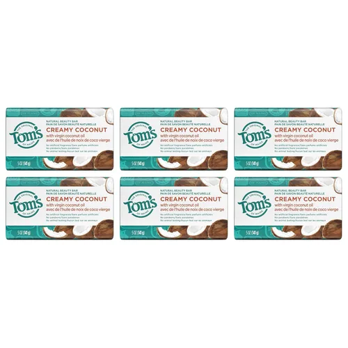 Vista 8 de Tom's of Maine - Jabón en barra de belleza natural Sensitive Skin, Soap Bar, Soap Bar for Women, Gentle Cleansing, Personal Care Product, Everyday