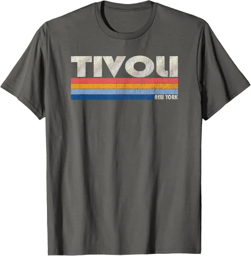 Vista 77 de Camiseta vintage de los años 80 estilo Tivoli NY