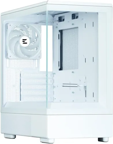 Vista 2 de Zalman P10 Mini Tower PC Case (blanco)