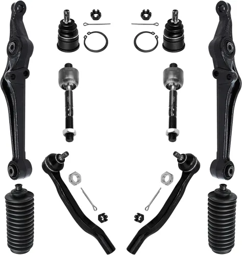 Vista 237 de Detroit Axle - Kit de suspensión frontal de 10 piezas para Dodge Avenger 2008-2014, Chrysler Sebring 2007-2010, 2 brazos de control inferiores, 2