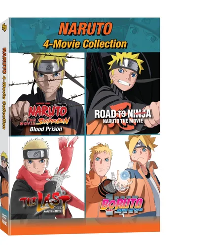 Vista 2 de Naruto 4-Movie Collection (DVD)