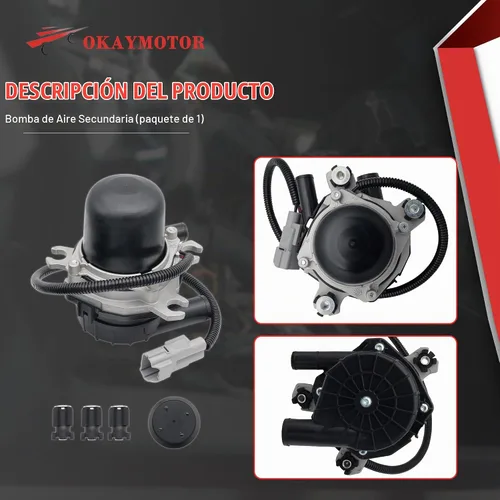 Vista 5 de Bomba secundaria de inyección de aire para 07 – 13 Lexus LX570 Toyota Sequoia Tundra V8.