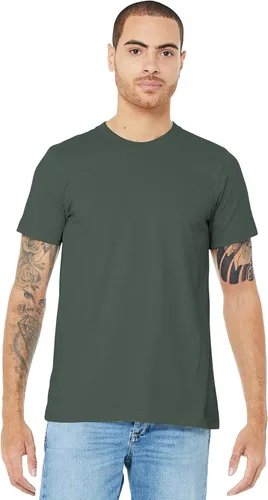 Vista 4 de Bella Canvas Camiseta de algodón Airlume para hombre
