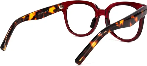 Vista 5 de Zeelool Harrell ZOP049594 - Lentes de bloqueo de luz azul unisex estilo retro