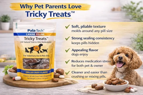 Vista 6 de Golosinas suaves para perros y gatos con sabor a pato a la parrilla, 30 golosinas masticables de entrenamiento para perros, fáciles de tragar, uso