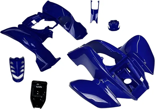 Vista 11 de Plástico para parachoques delantero RedCap ATV Quad para RedCat VX 150cc, Baja 90, Roketa, Yamoto 250cc, 110cc, 125cc (Negro)