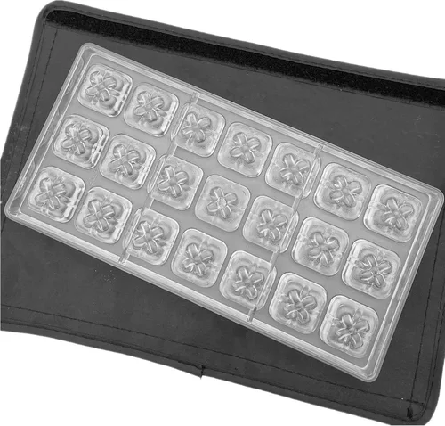 Vista 3 de Caja de regalo Forma de Policarbonato Caramelo Molde Chocolate Bonbon Molde DIY Chocolate Bandeja de Plástico (2114) Molde de policarbonato