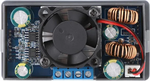 Vista 4 de DROK Regulador de Voltaje Ajustable CC, Convertidor Buck Boost 6.0V-36V 9v 12v a CC 0.6-36V 24v 5A Panel de Fuente de Alimentación, Módulo
