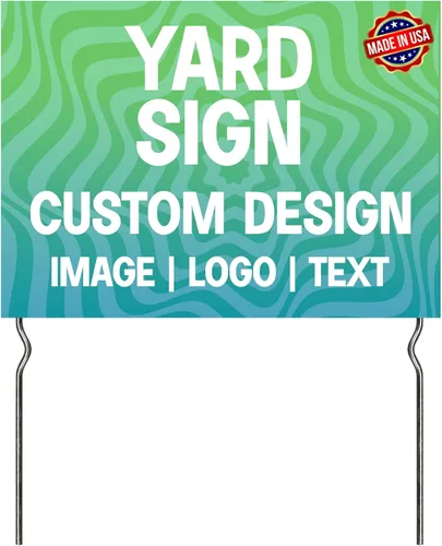 Vista 30 de BCB Print - Insertos de letrero personalizados con marco A - Paneles de plástico duraderos y resistentes a la intemperie Insertos de impresión