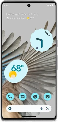 Vista 2 de Google Pixel 7 Pro 5G, versión de EE.UU., 128GB, Snow - Desbloqueado (Renovado)