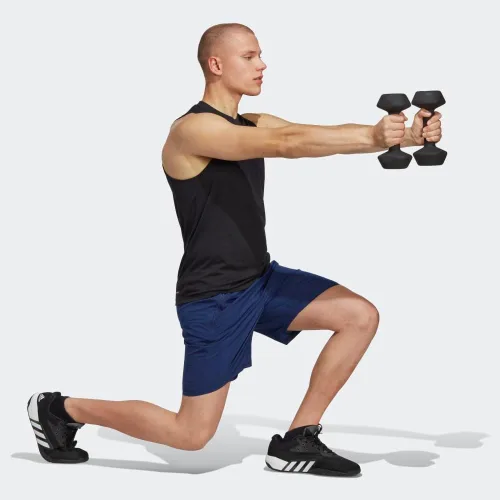 Vista 4 de adidas Men's Training Essentials Feel Ready Logo Sleeveless T-Shirt