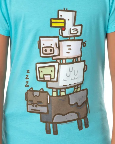 Vista 2 de Minecraft Big Girls 'Totem Animal