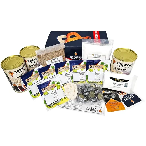 Vista 4 de Brewer's Best Kit de ingredientes de cerveza doble IPA