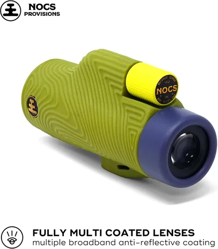 Vista 3 de Nocs Provisions Tubo de campo 10x32 impermeable monocular, observación de verde (Algae Green)