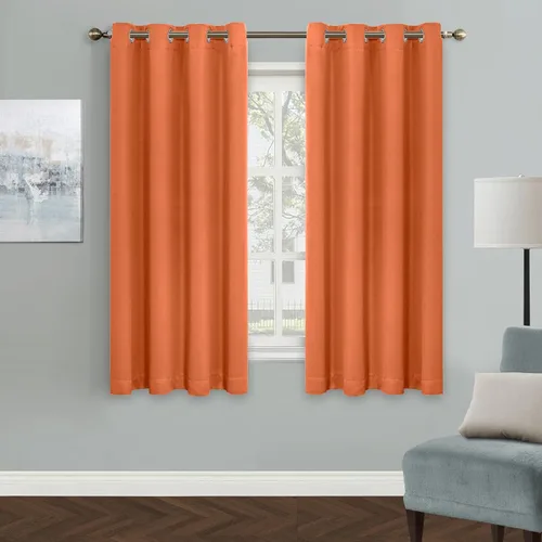 Vista 113 de MYSKY HOME Cortinas Aqua para Armario para Entrada Cortina Opaca para Puerta para Sala de Estar Cortina Oscurecedora de Habitación con Ojales