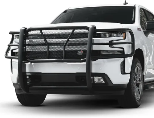 Vista 9 de Westin Protector de rejilla HDX 57-3955 para Silverado 1500 2019-2023 (excepto Silverado LD) 2022 Silverado LTD (sin sensores frontales) negro