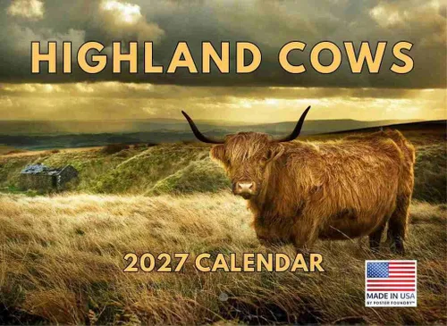 Vista 20 de Calendario mensual de pared de alpaca 2025 Fabricado en Estados Unidos