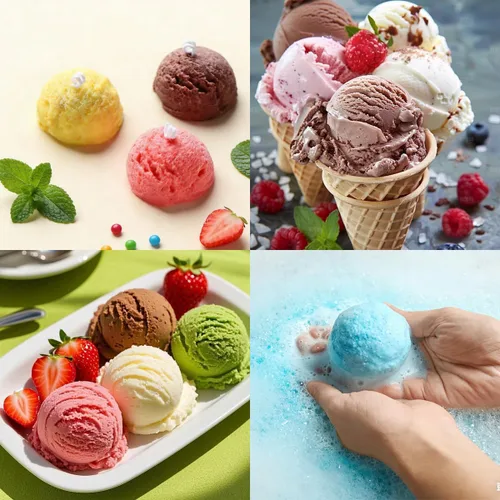 Vista 7 de KuuGuu 3 moldes de silicona en forma de bola de helado 3D, molde de semiesfera, molde de galletas de pastelería para pudín de chocolate, cúpula
