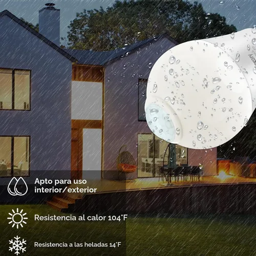 Vista 6 de Bombillas con sensor de movimiento, 13 W (equivalente a 100 W) detector de movimiento activado automáticamente desde el atardecer hasta el amanecer