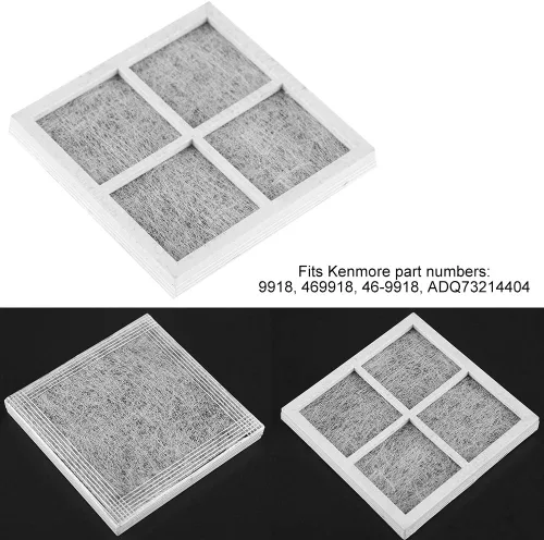 Vista 7 de Paquete de 3 filtros de aire AF004, reemplazo de filtro de aire para refrigerador Lt120f, filtro de aire eficiente de carbón activado