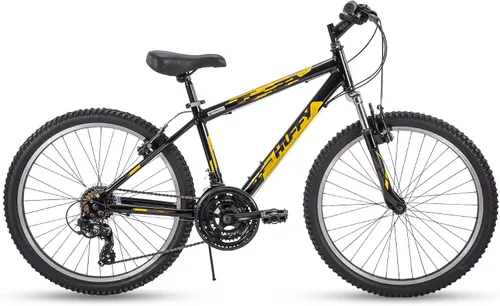Vista 2 de Huffy Hardtail Mountain Trail Bike 24 pulgadas, 26 pulgadas, 27.5 pulgadas