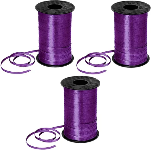 Vista 38 de PMU Tira de cinta rizadora negra de 500 yardas x 3/16 pulgadas para envolver regalos, decoración de cumpleaños, celebraciones, fiestas, accesorios