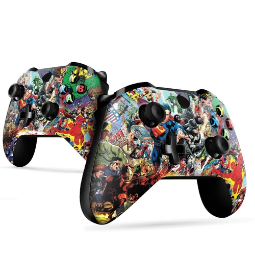 Vista 8 de Comics Custom X-box Controller Wireless compatible with X-box OneX-box Series XS by DreamController Proudly Customized in USA with Permanent