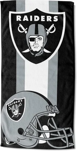 Vista 44 de Northwest NFL San Francisco 49ers - Toalla de playa unisex para adultos, mezcla de algodón y poliéster, 30 x 60 pulgadas, rayas