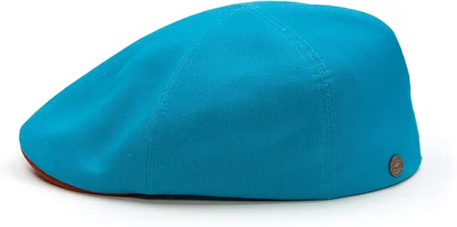 Vista 7 de Sterkowski Modelo Rusty Gorra plana tejida 100% algodón en Panamá para hombres y mujeres Gorra de periódico colorida y transpirable
