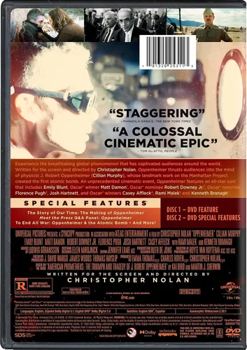 Vista 3 de Oppenheimer DVD