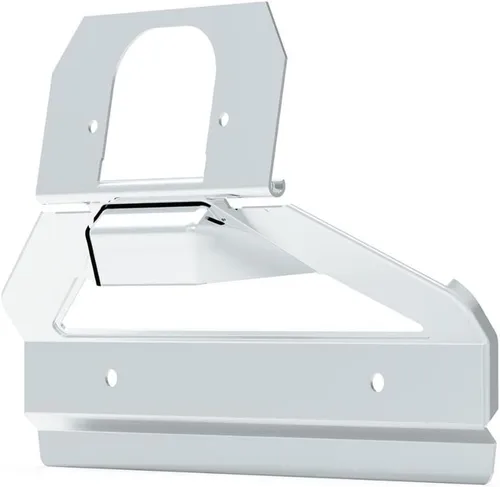 Vista 7 de UNITED PACIFIC 110880 Soporte para matrícula, pulido, acero inoxidable, estilo OE, para Ford Bronco 1966-1977