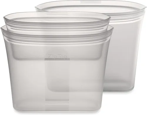 Vista 39 de Zip Top - Contenedores reutilizables de silicón 100 % platino