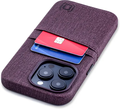 Vista 18 de Dockem Funda para iPhone 14 con placa de metal integrada para montaje magnético y 2 bolsillos para tarjetas: Cartera Luxe M2, piel sintética