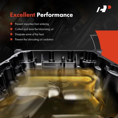 Vista 5 de A-Premium Cárter inferior de aceite de motor con tapón de drenaje compatible con Nissan 350Z 370Z INFINITI EX35 EX37 FX35 FX37 G35 G37 M35 M37 Q40