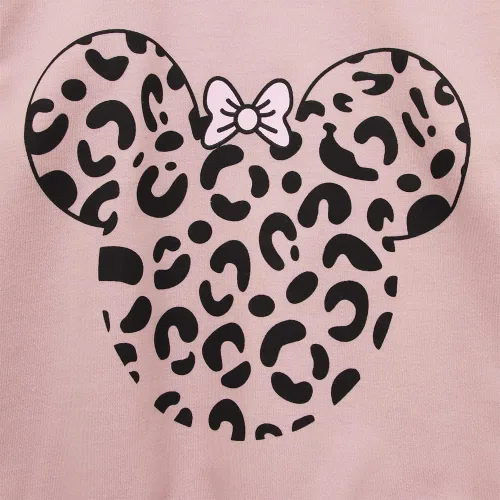 Vista 5 de Ropa de otoño con estampado de leopardo y manga larga, cuello redondo, sudadera y pantalones, ropa casual de invierno