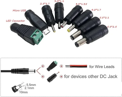 Vista 6 de Adaptador de fuente de alimentación de 5V 1A 5W AC-DC