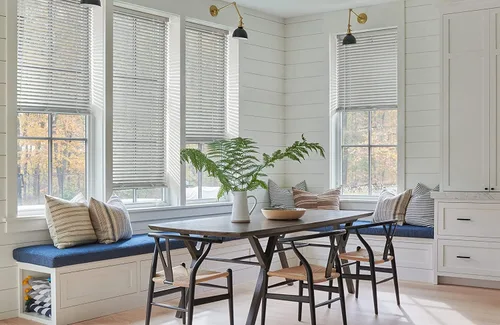 Vista 39 de LazBlinds Mini persianas de aluminio de 1" sin herramientas, sin necesidad de taladro, persianas sin cables para ventanas, persianas horizontales