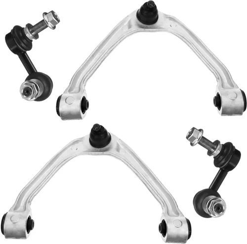 Vista 211 de Detroit Axle - Barras estabilizadoras de brazos de control delanteros 4WD para Ford 2005-2008 F-150 Lincoln Mark LT, 2 brazos de control superiores