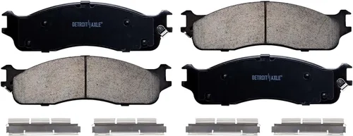 Vista 5 de Detroit Axle - Pastillas de freno para Dodge Ram 2500 3500 2003-2008, Ram 4000 2005-2008, 2004 2006 2007 Pastillas de freno de cerámica delanteras