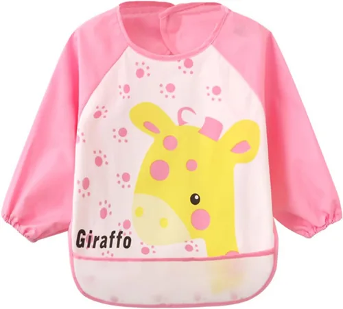 Vista 8 de JNINTH Baberos impermeables y lavables para comer y jugar delantal (6-36 meses)