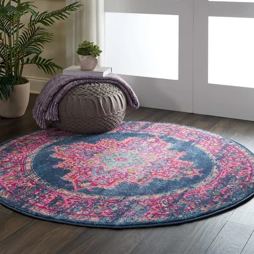 Vista 70 de Nourison Passion Alfombra marfil/negro, de 2 pies 2 pulgadas x 10 pies, fácil de limpiar, no desprende pelo, para habitación, sala, comedor, cocina