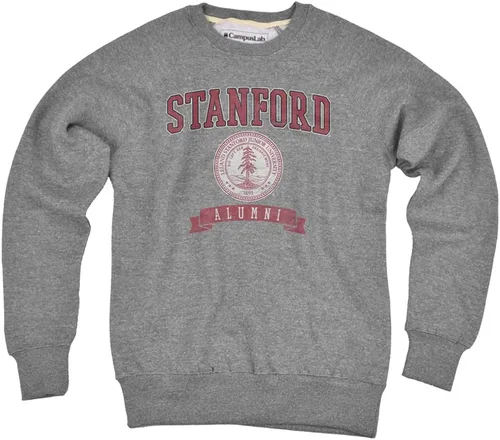 Vista 44 de Campus Lab Collegiate Classic Alumni Seal - Sudadera unisex con cuello redondo para adultos